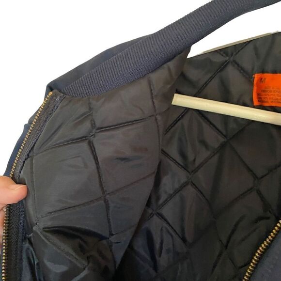 Reed Thick warm blue coat Medium - Picture 5 of 5